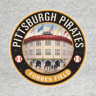 Pittsburgh Pirates Patch by Buck Tee T-Shirt